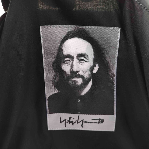 ヨウジヤマモト Yohji Yamamoto シグネチャーロゴカウレザートートバッグ S メンズ ONE SIZE